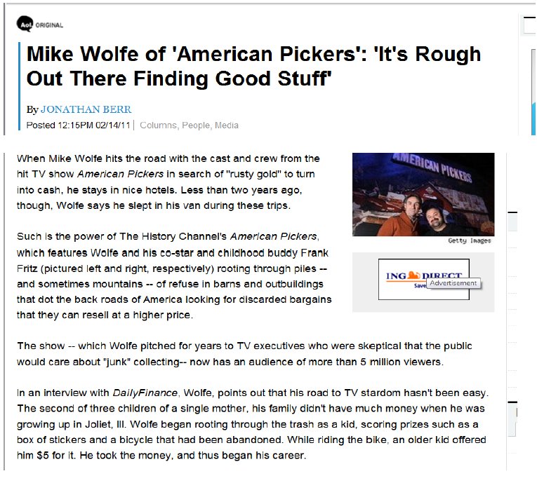 AOL DAILY FINANCE: FEBRUARY 2011