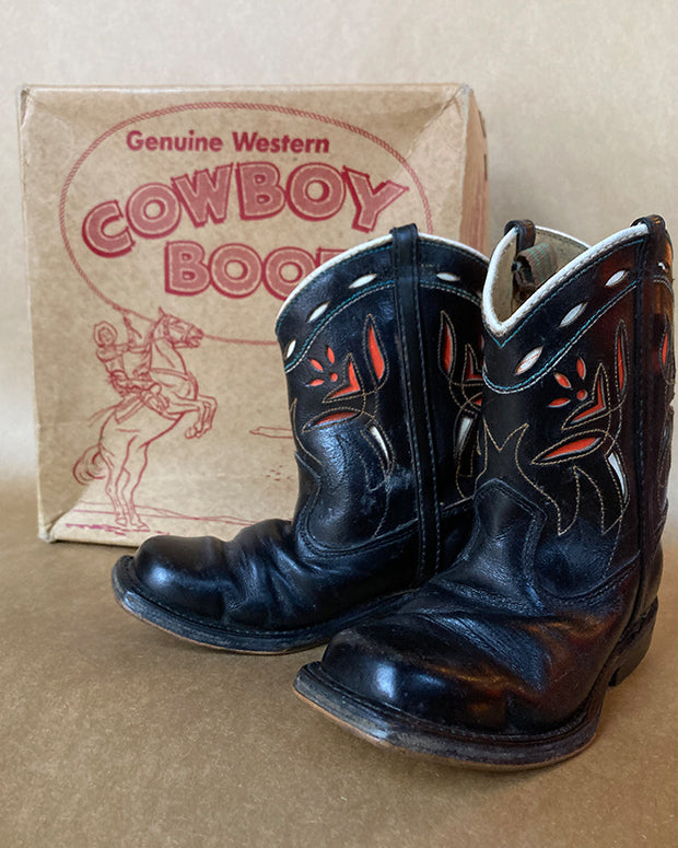 1960’s ACME Kids Cowboy Boots