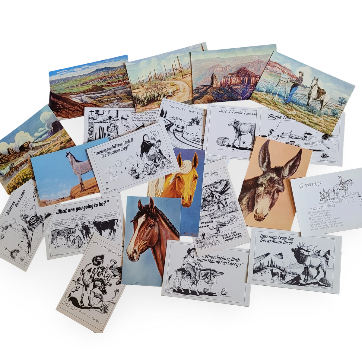 Larsen Postcards Collection | Antique Archaeology