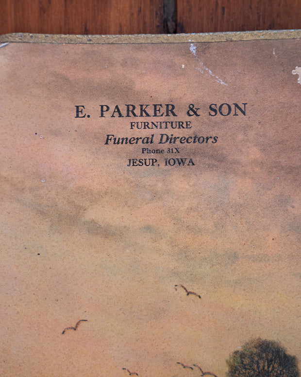 E. Parker & Son Leather Calendar