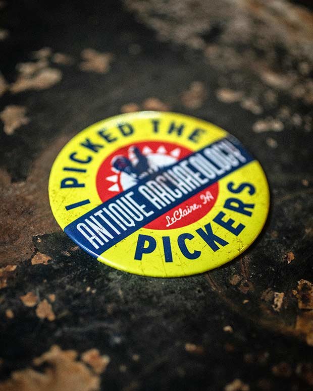 I PICKED THE PICKERS YELLOW LOGO MAGNET