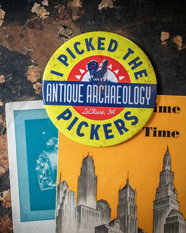 I PICKED THE PICKERS YELLOW LOGO MAGNET