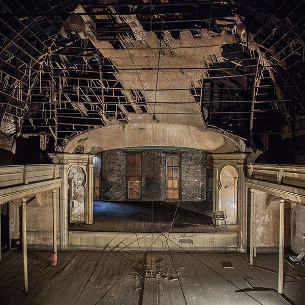 ABANDONED ANTOINETTE HALL: THE SECRET STAGE