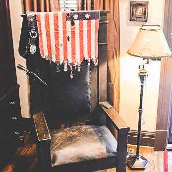 WHERE IS IT NOW: MASONIC CHAIR