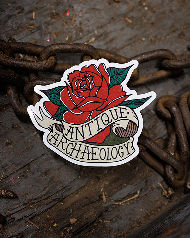 Rose Tattoo Sticker