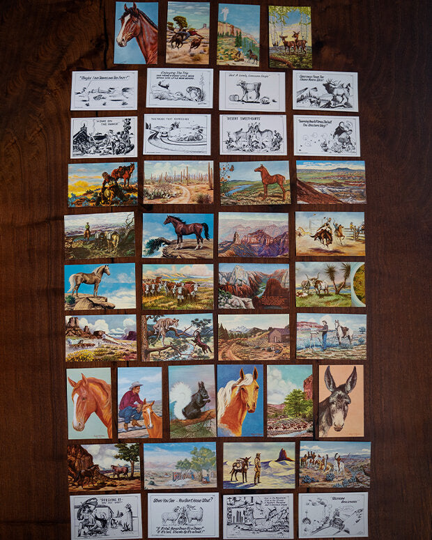 LARSEN POSTCARDS COLLECTION