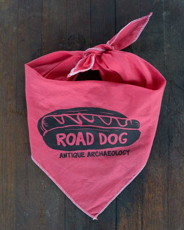 RED ROAD DOG BANDANA