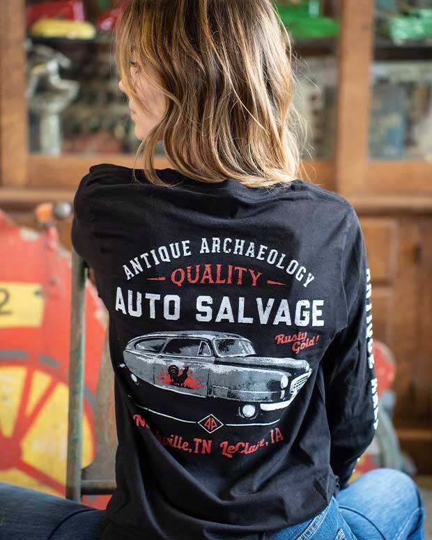 LONG SLEEVE SALVAGE TEE