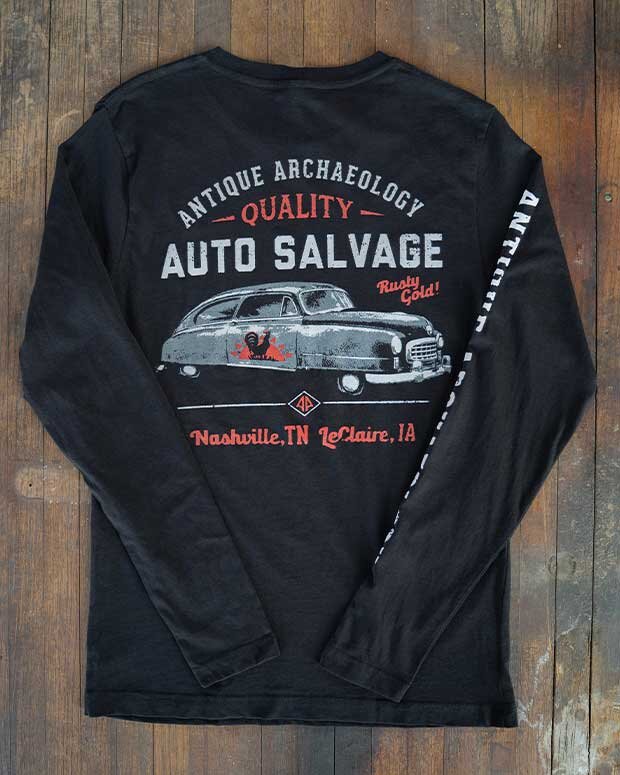 LONG SLEEVE SALVAGE TEE