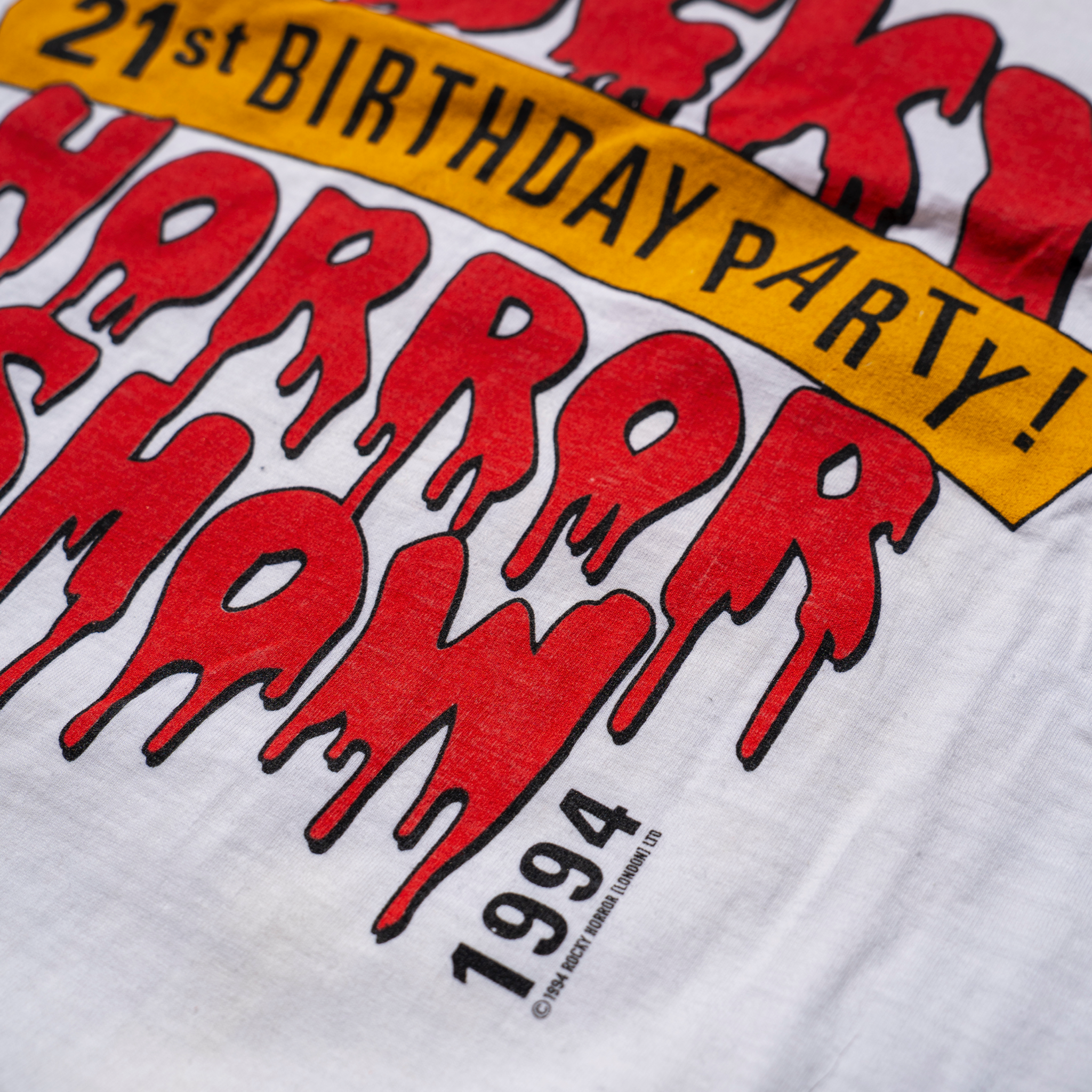 1994 TRHS White 21 Birthday Shirt
