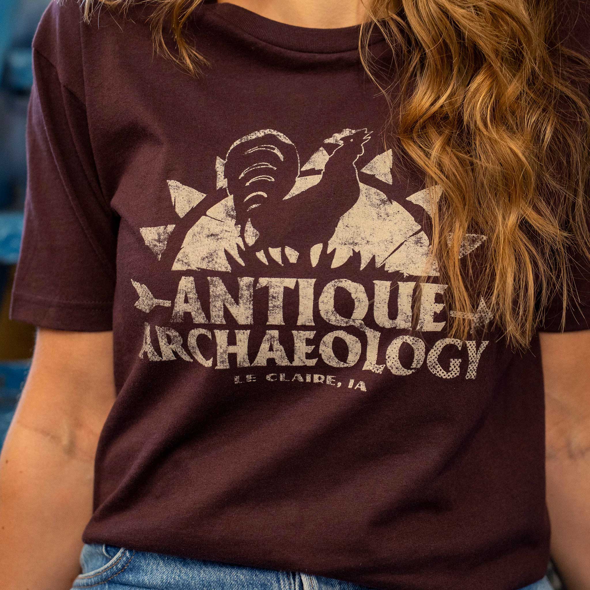 Oxblood AA Logo Tee