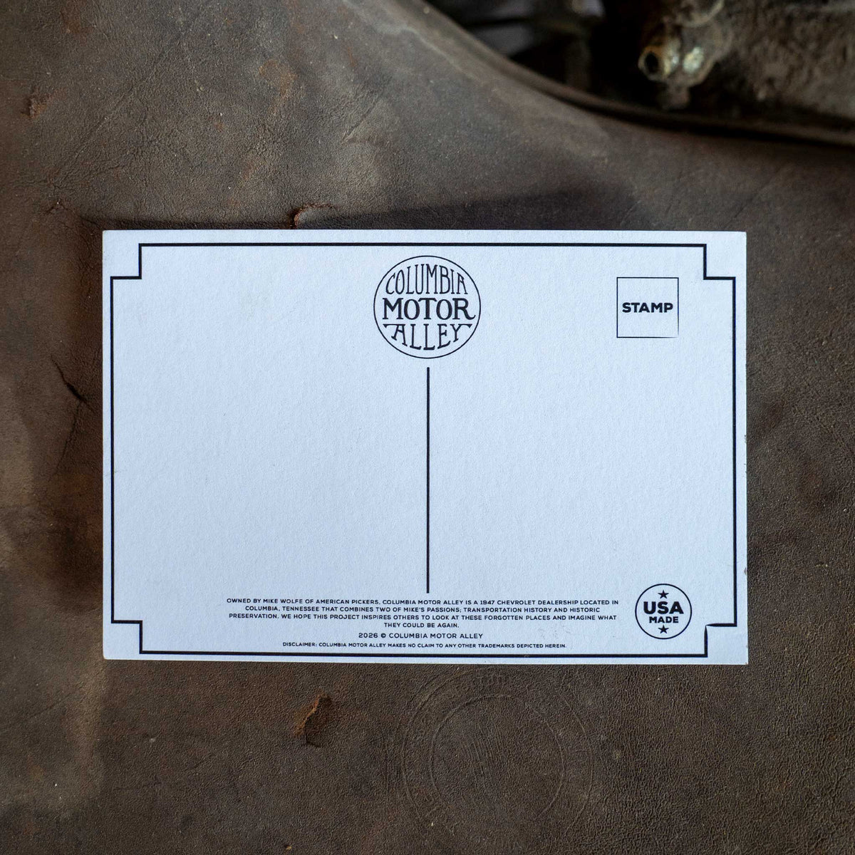 CMA Post Card