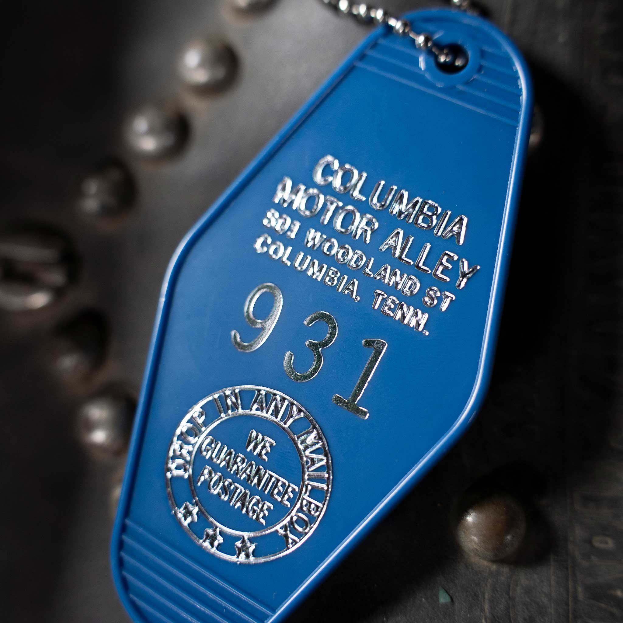 CMA Motel Keychain