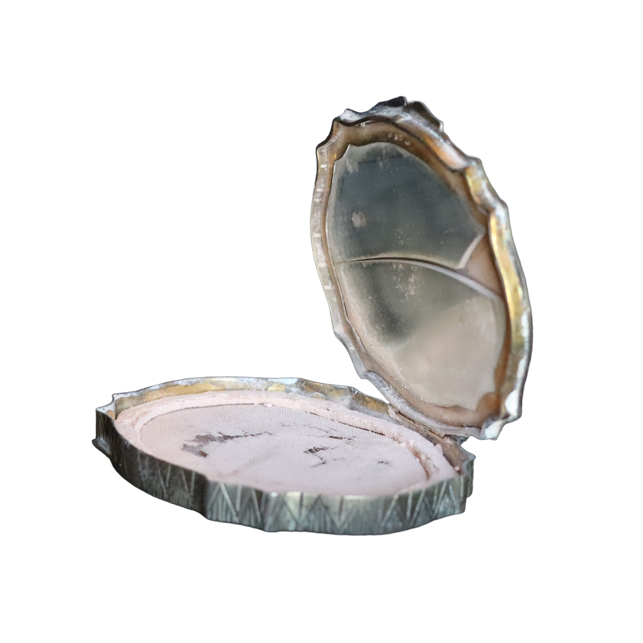 1800s German Silver Compact