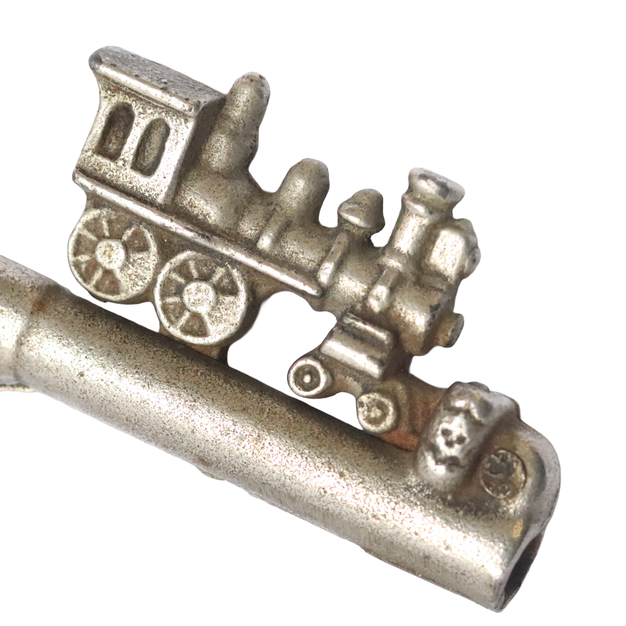 Silver Train Cap Gun