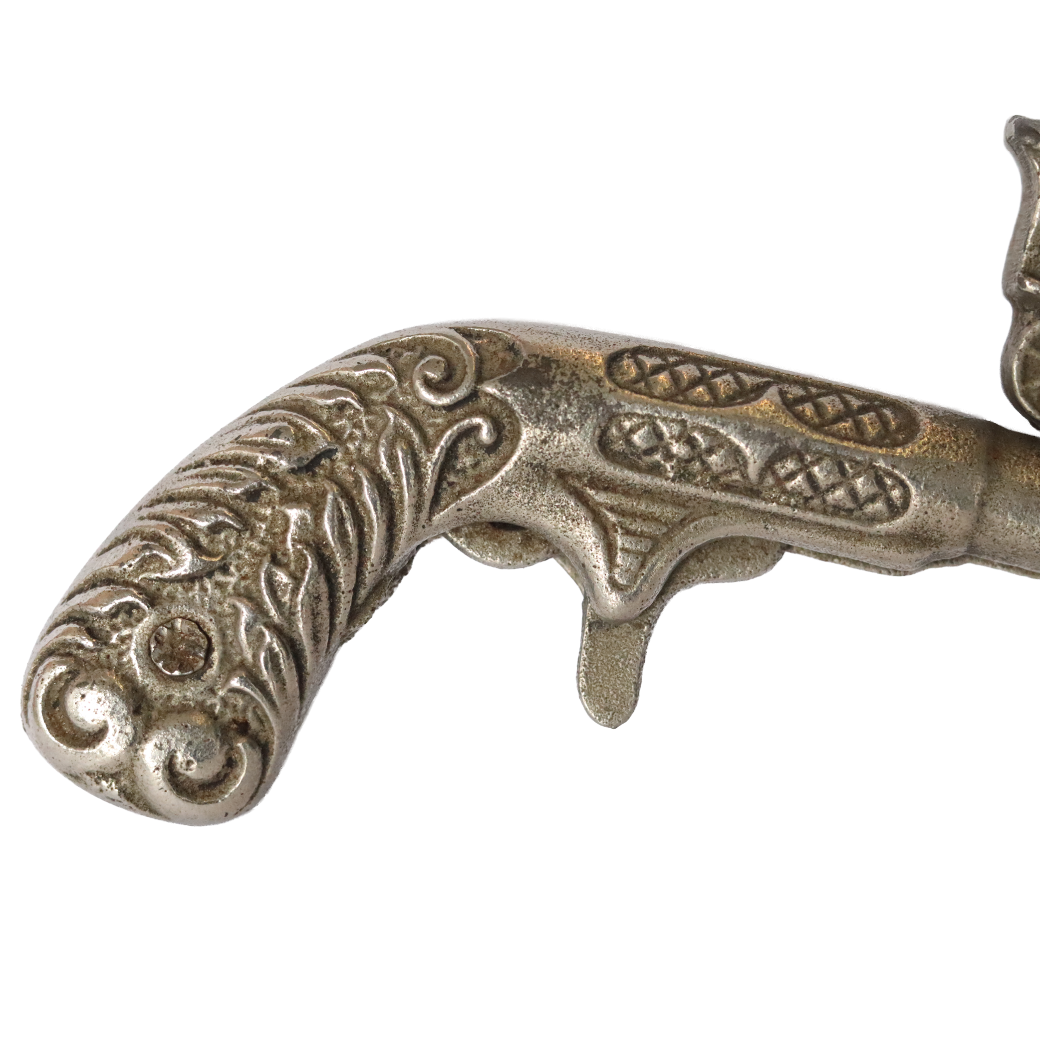 Silver Train Cap Gun