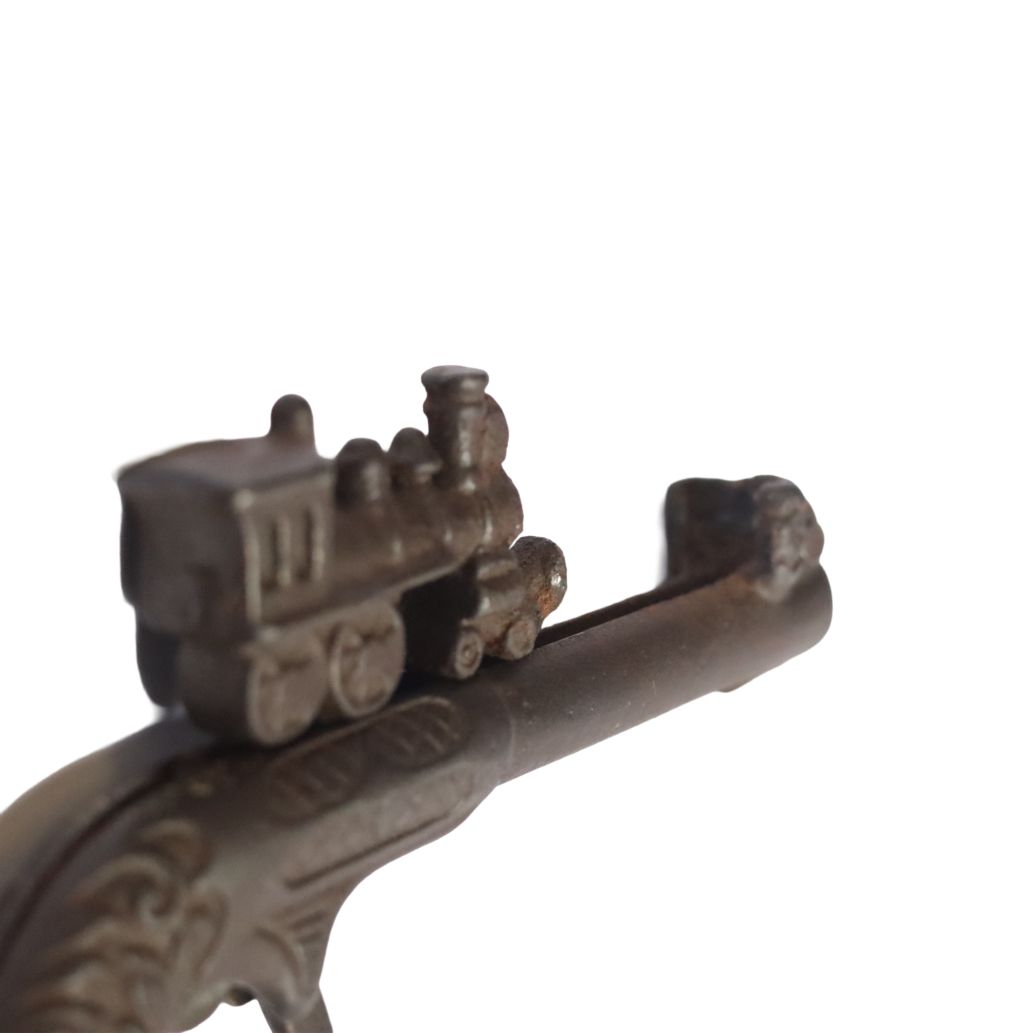 Brown Train Cap Gun