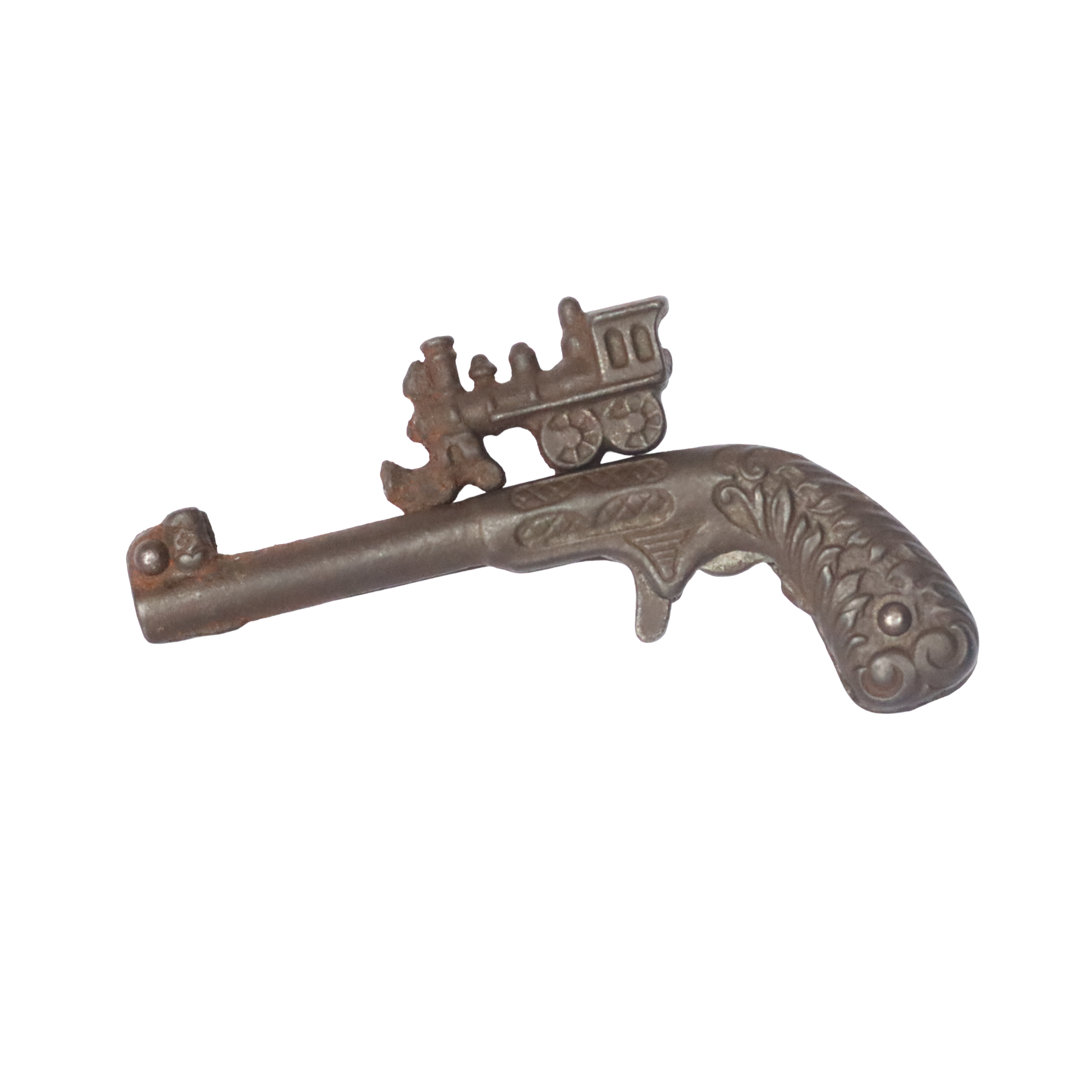 Brown Train Cap Gun