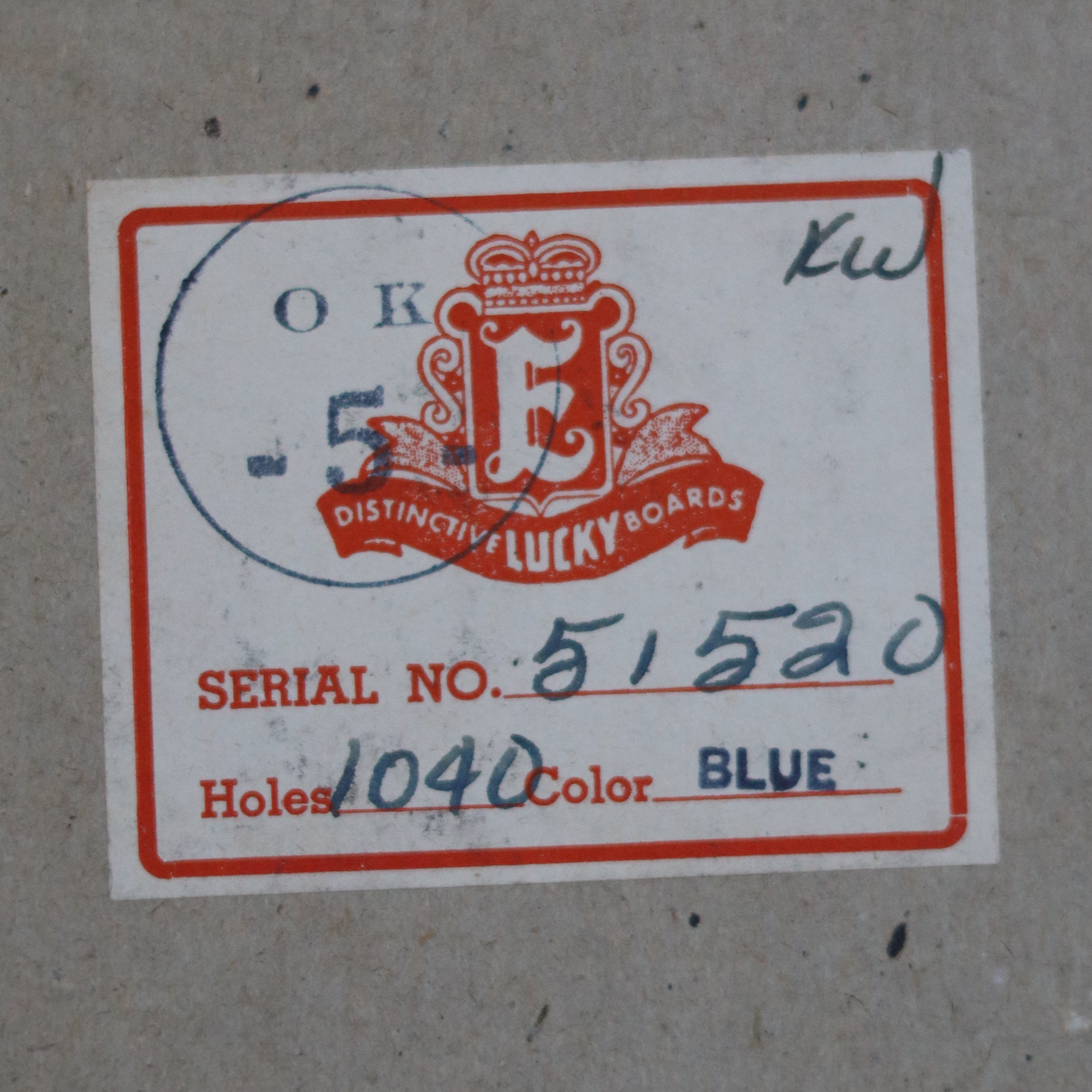 Big Hayseed Lottery Board