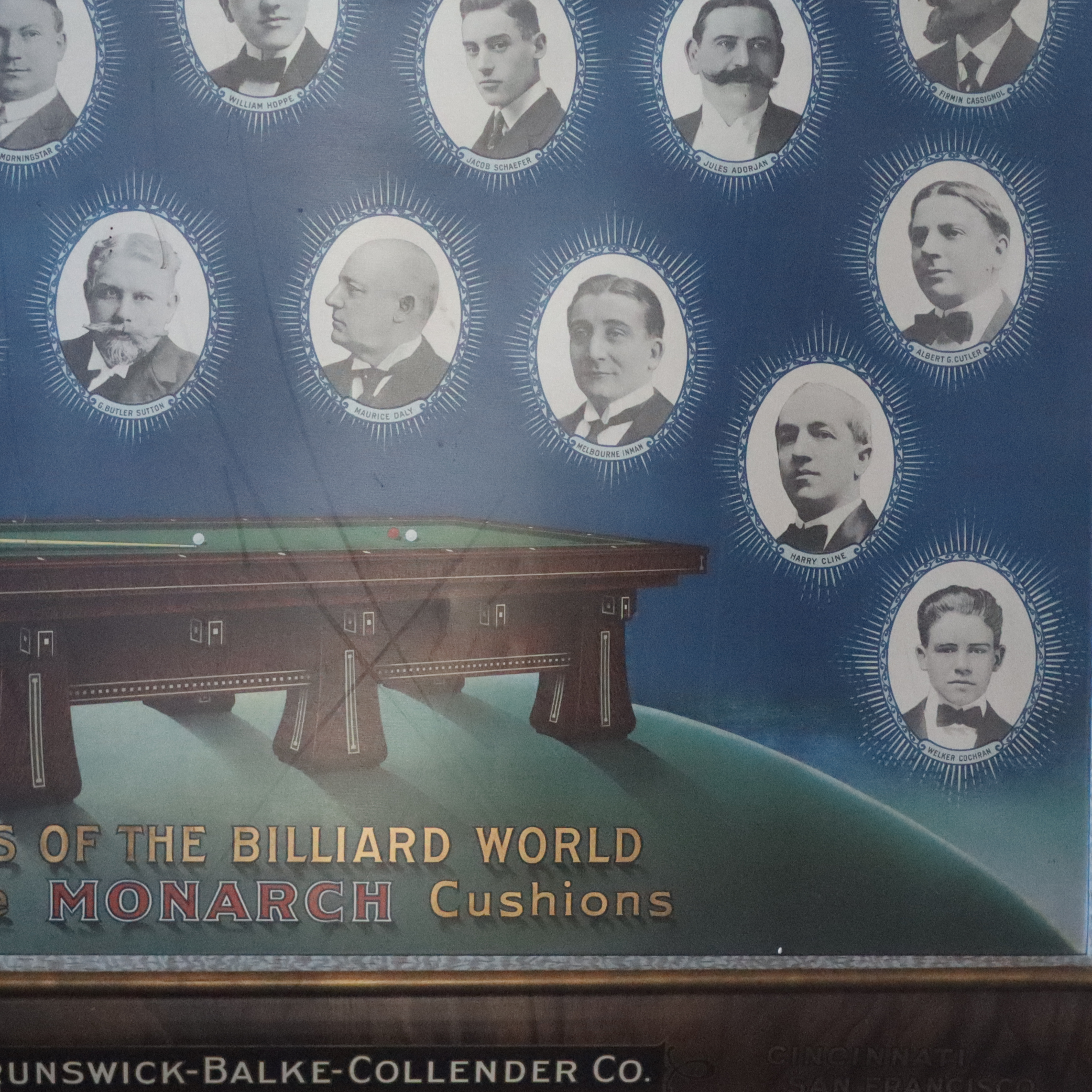 Brunswick Balke Collender Co. Sign