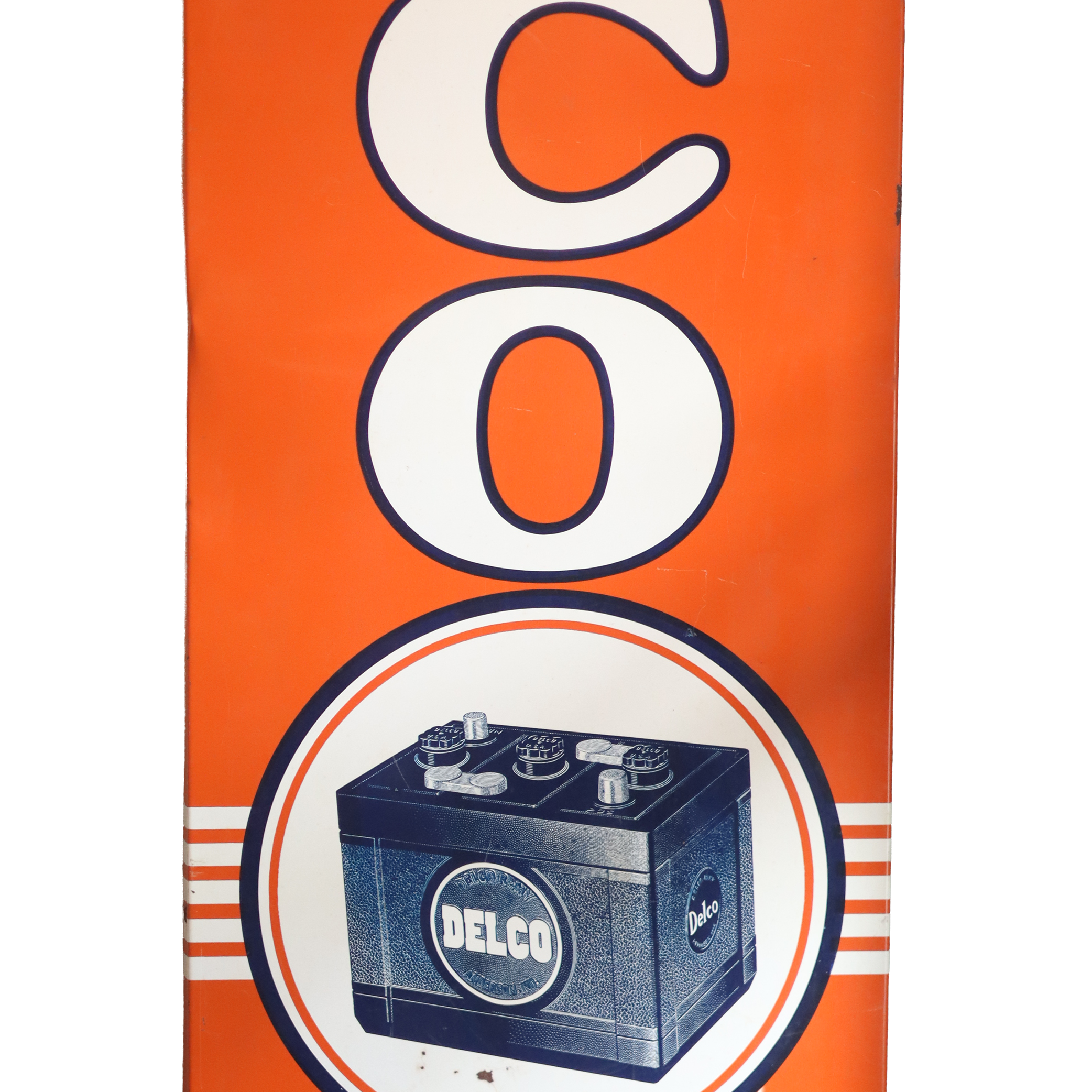 Delco Battery Sign