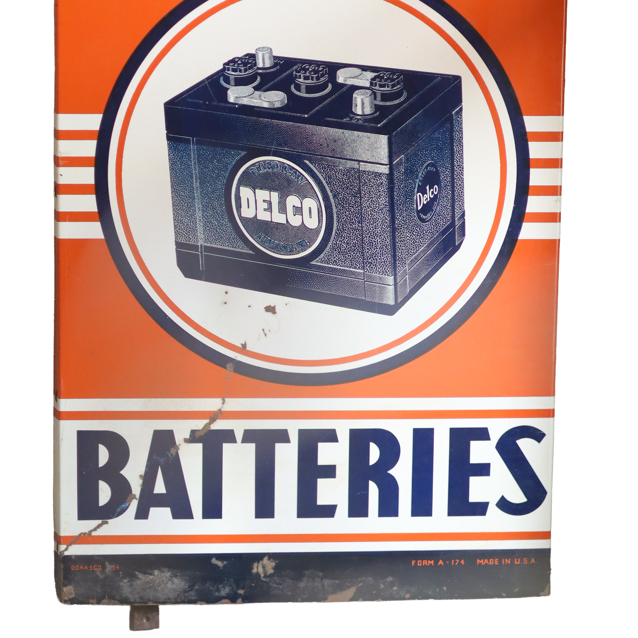 Delco Battery Sign