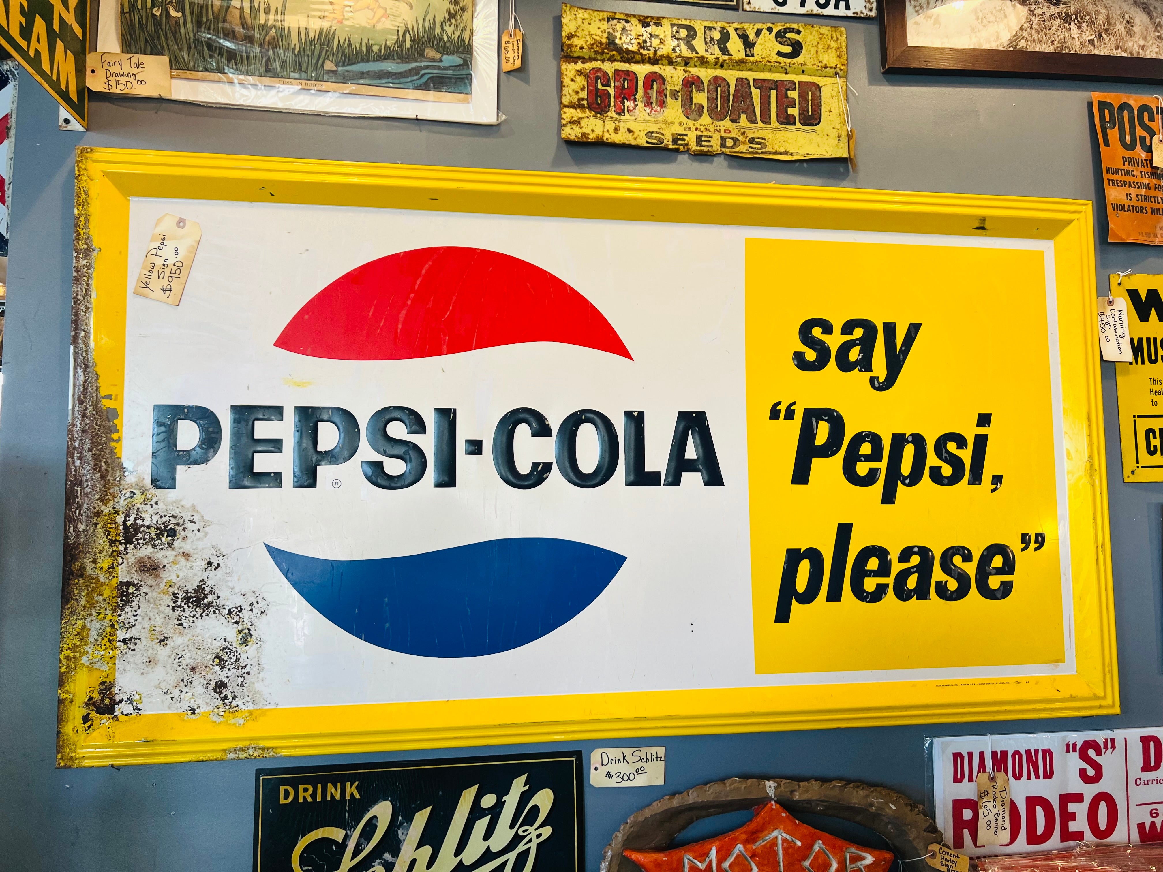 Pepsi Please Sign
