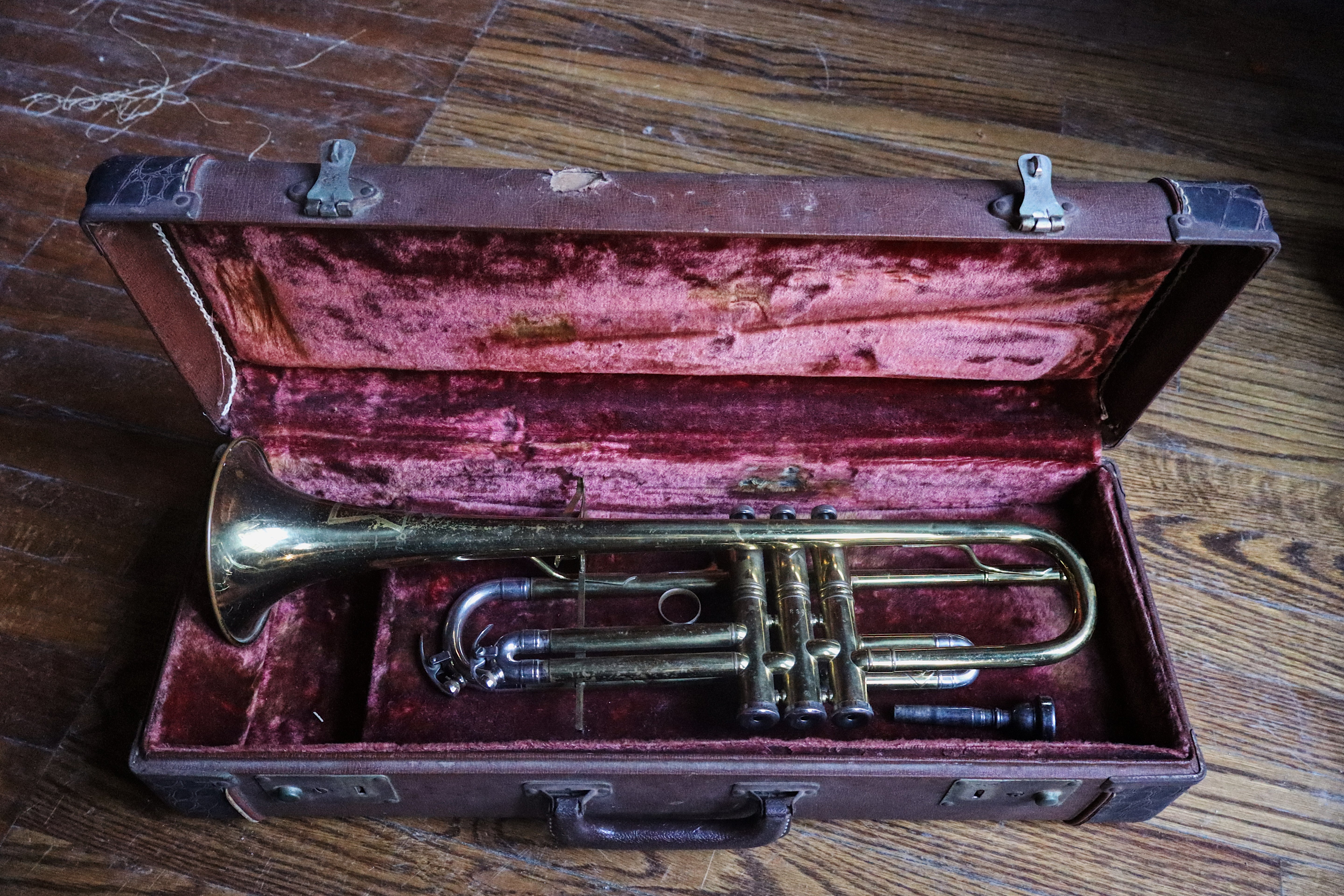 French Trumpet with Case