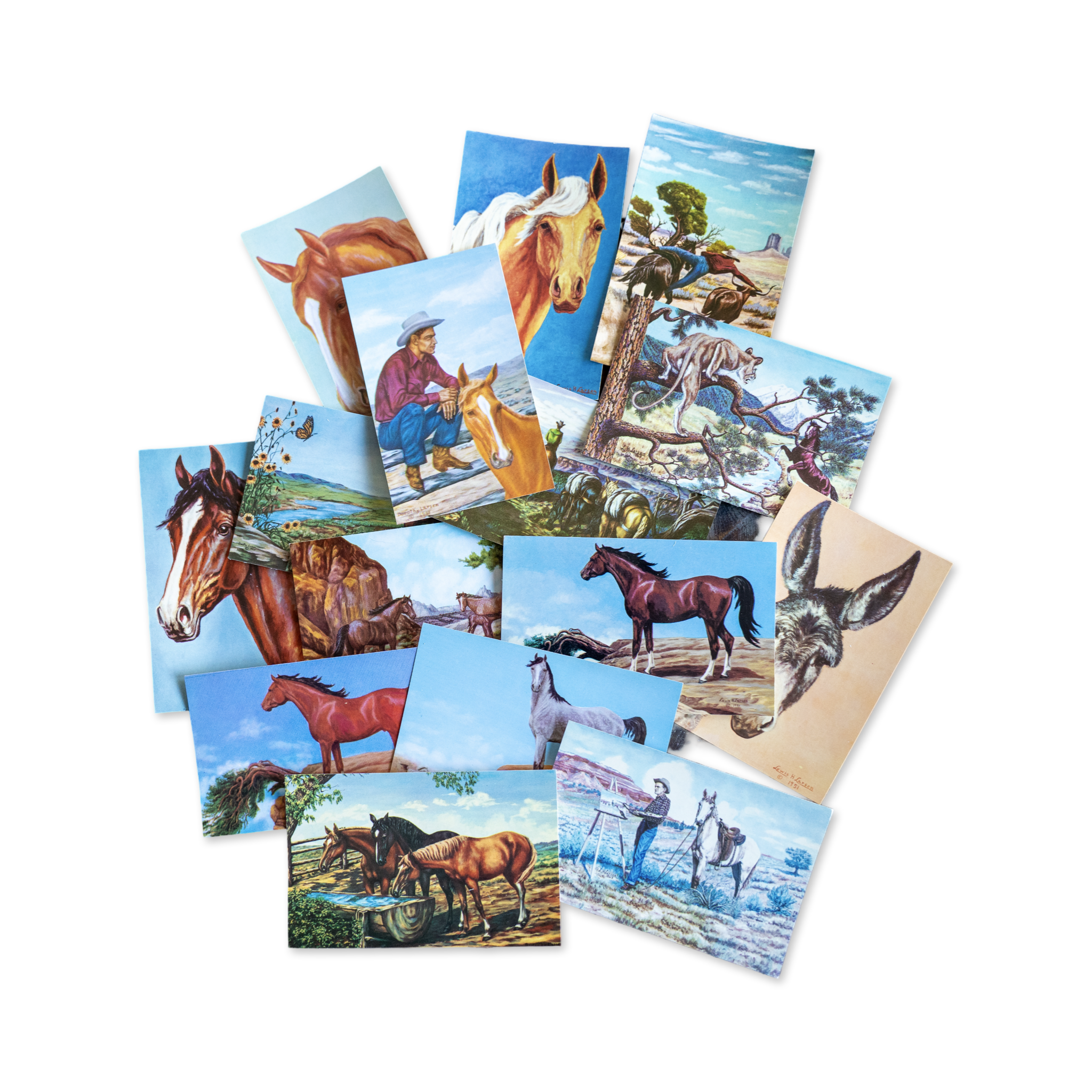 Larsen Postcards - Horse Bundle