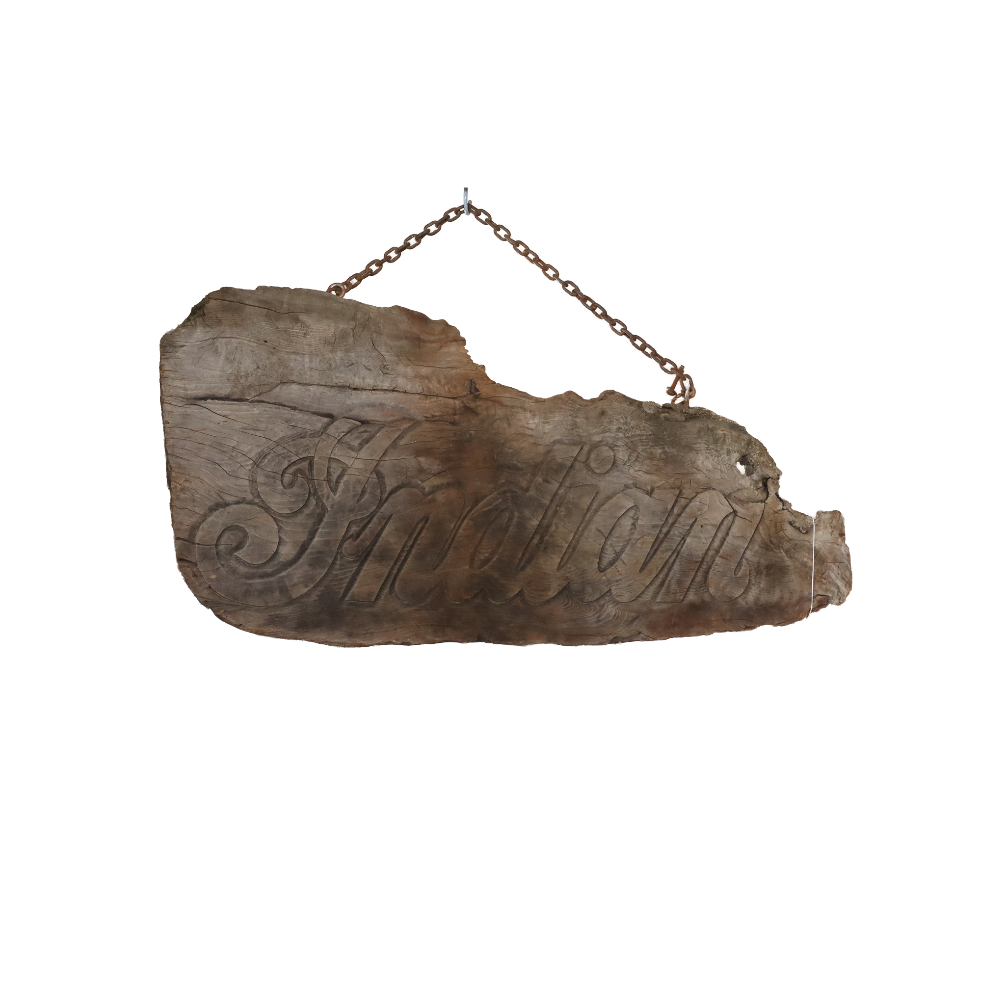Wooden Indian Sign