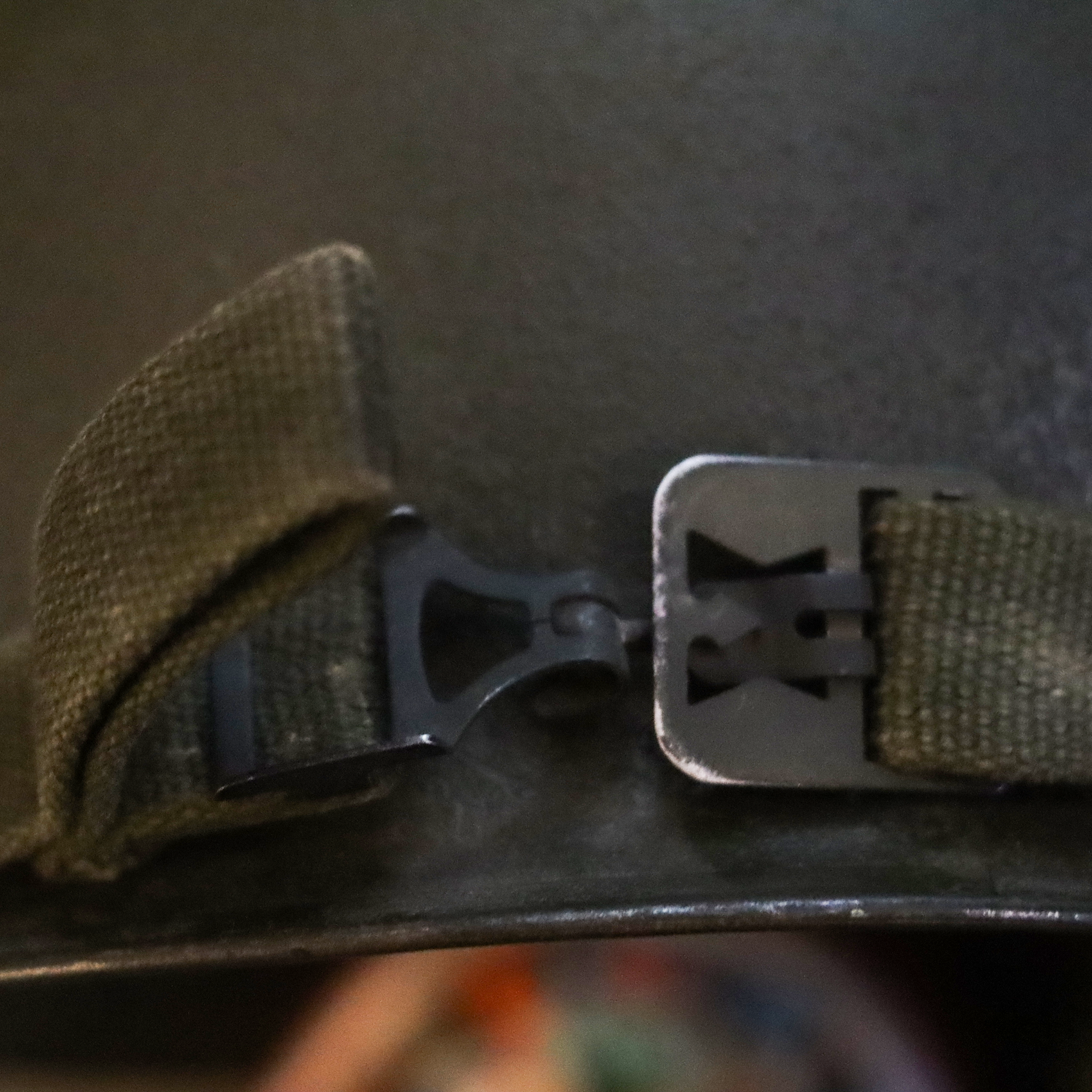 Green Military Helmet