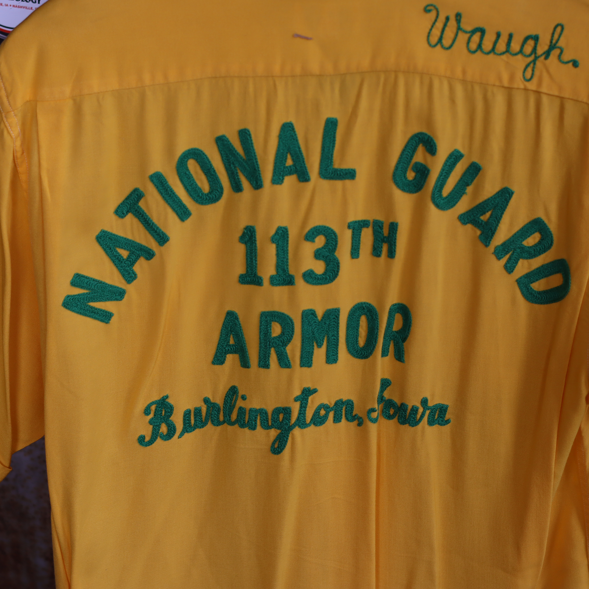 National Guard 113 Bowling Shirt