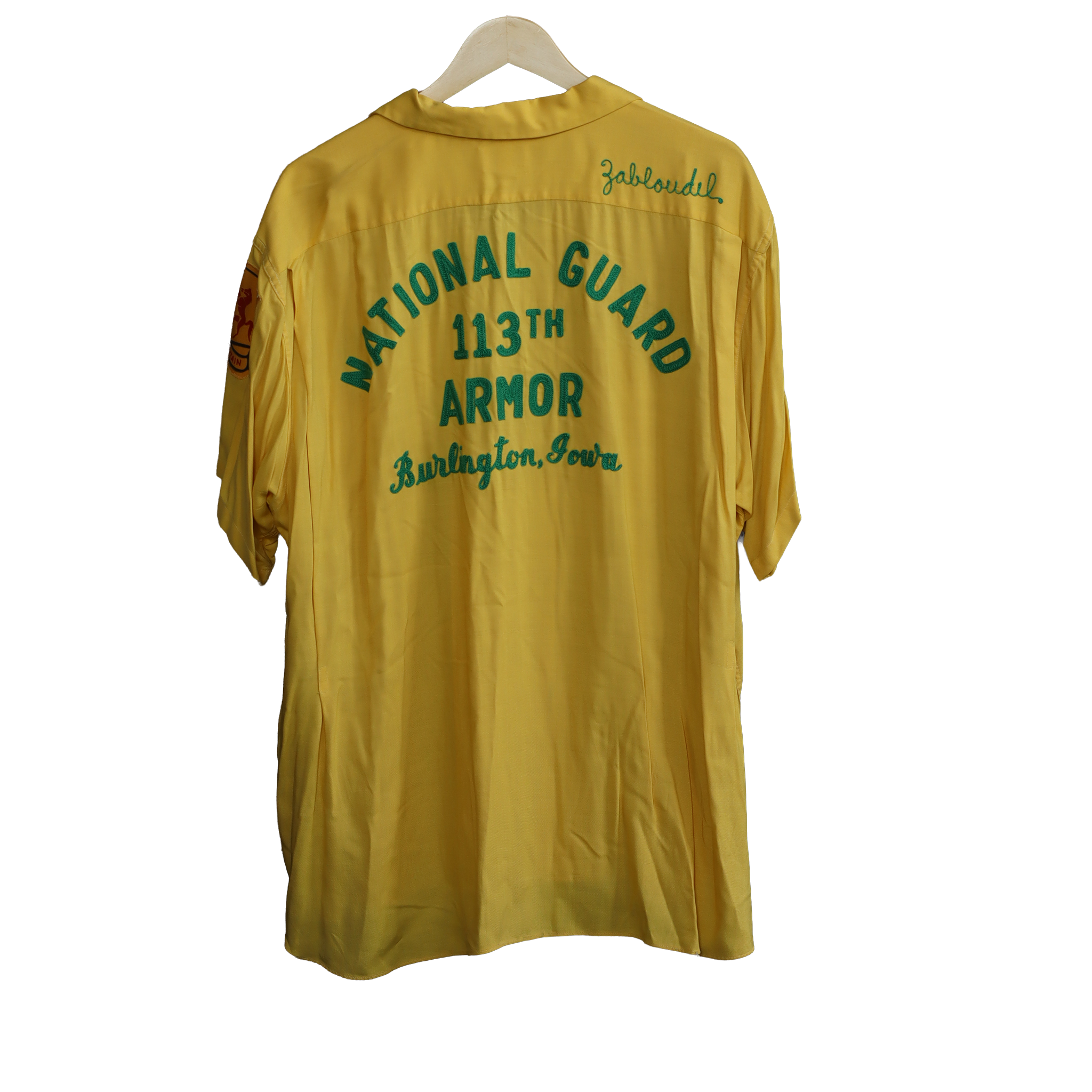 National Guard 113 Bowling Shirt