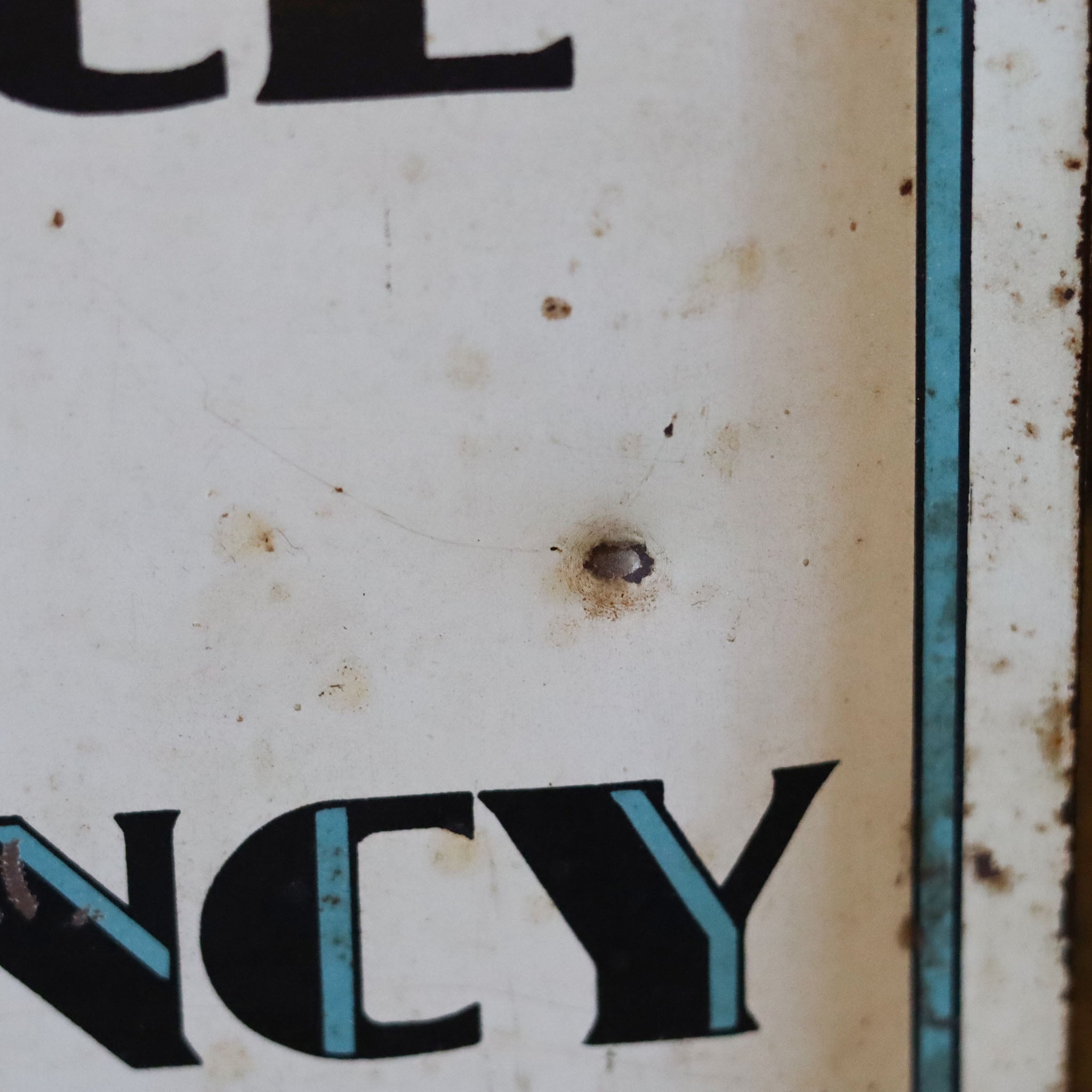 Railway Express Agency Sign