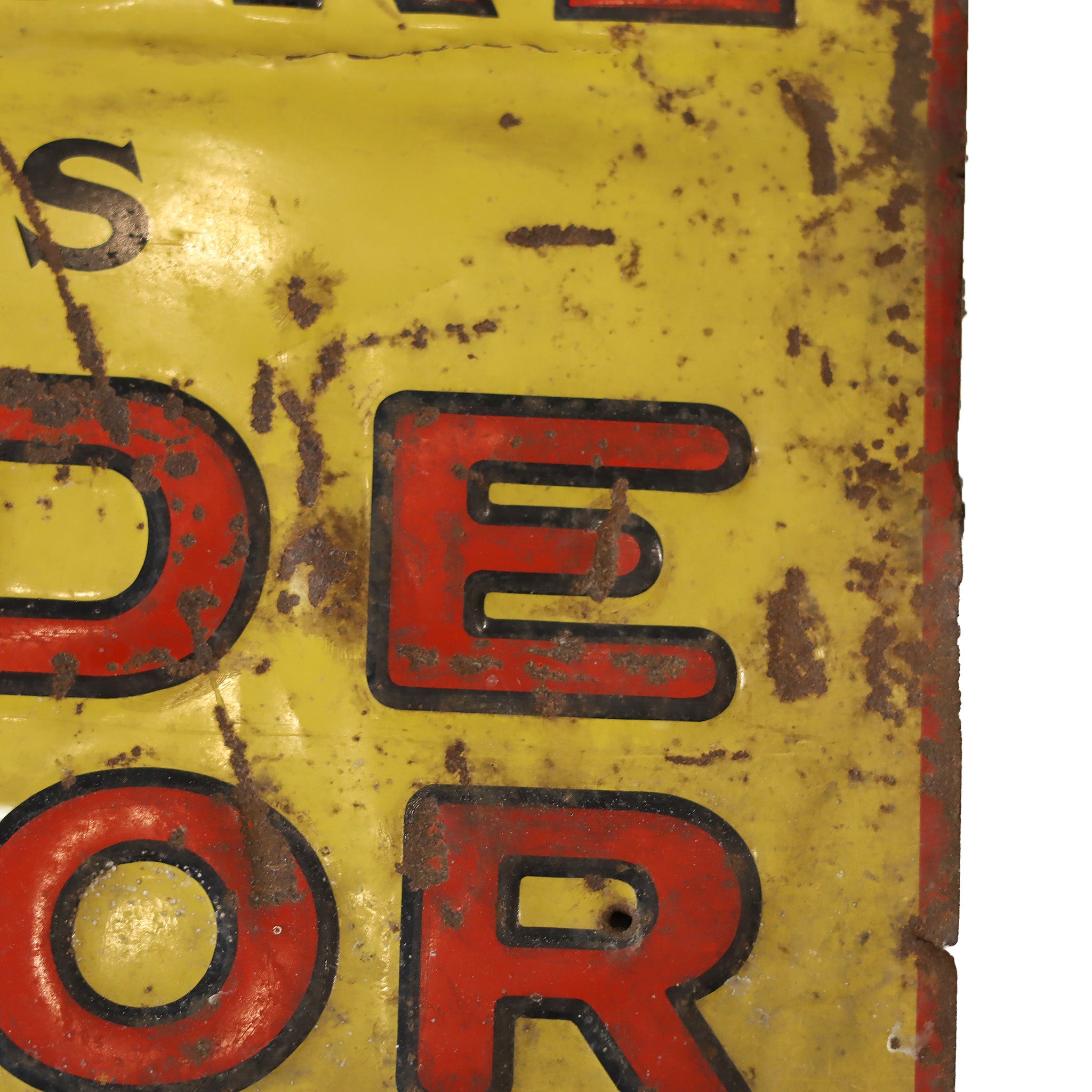Louis Steir & Sons Evinrude Motor Sign