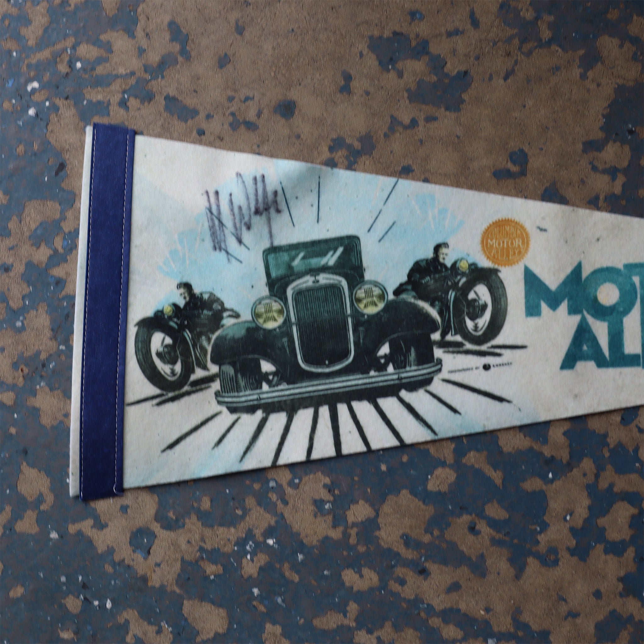 Autographed CMA Pennant