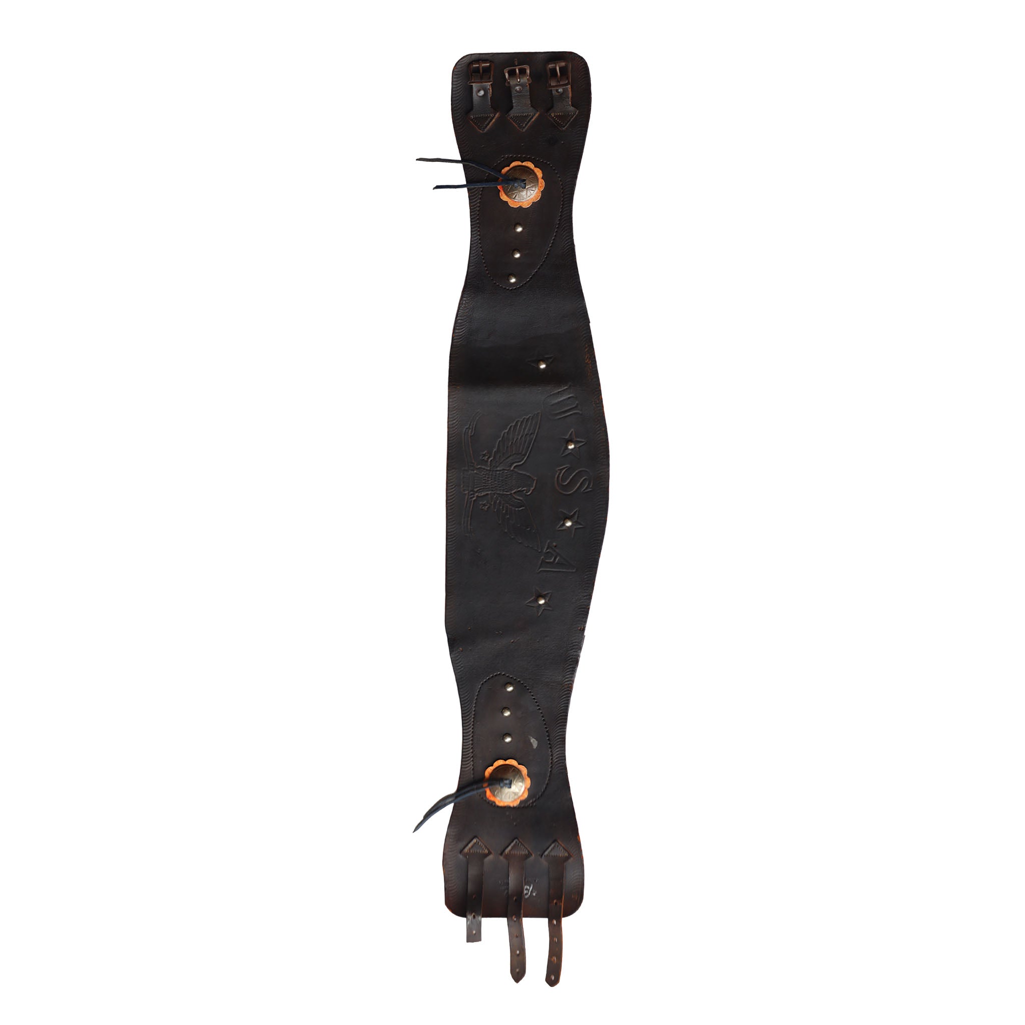 Vintage 1940s Buco Leather Motorcycle Kidney Belt