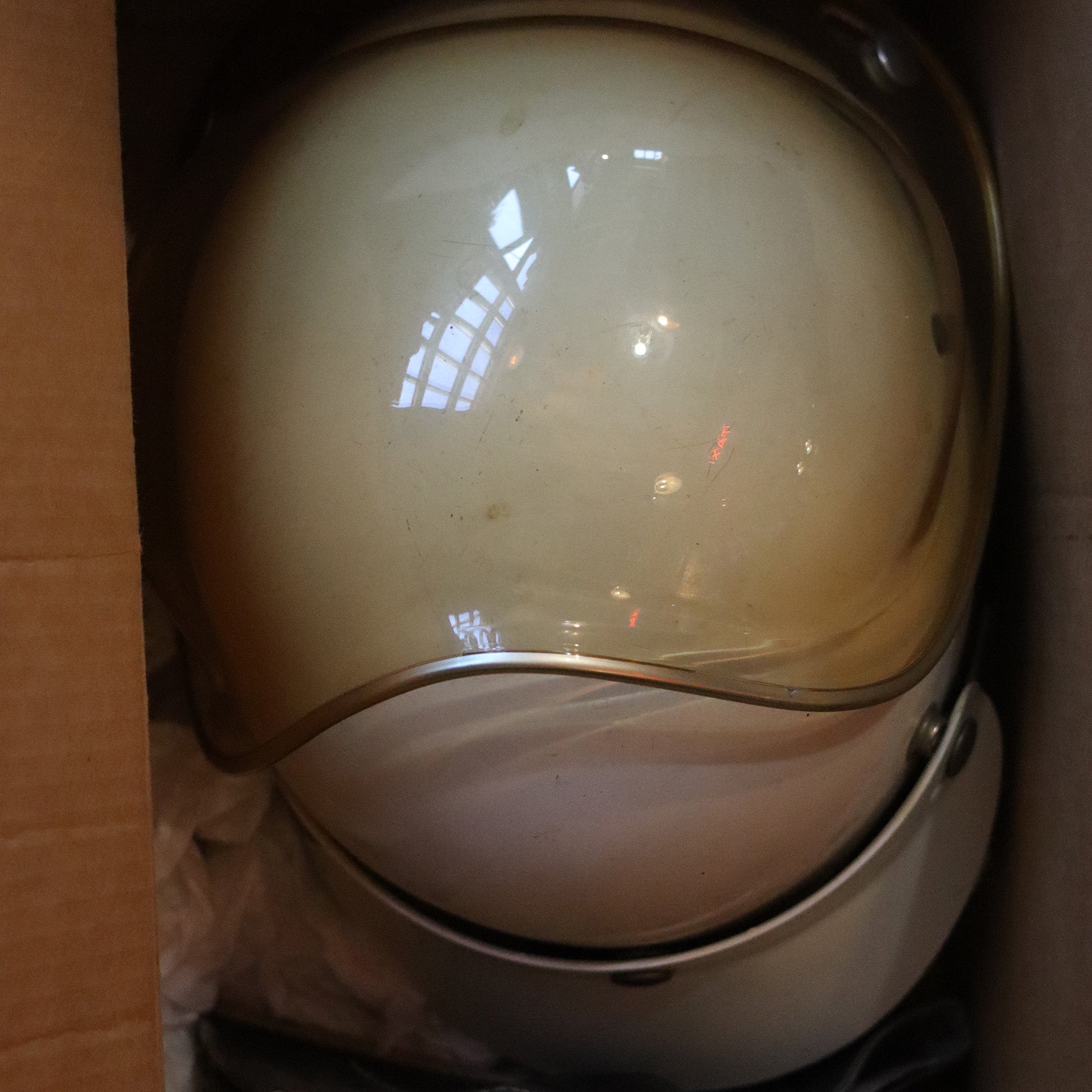 Vintage 1958 Harley-Davidson Model C Helmet Set - Complete 98090-58 Kit