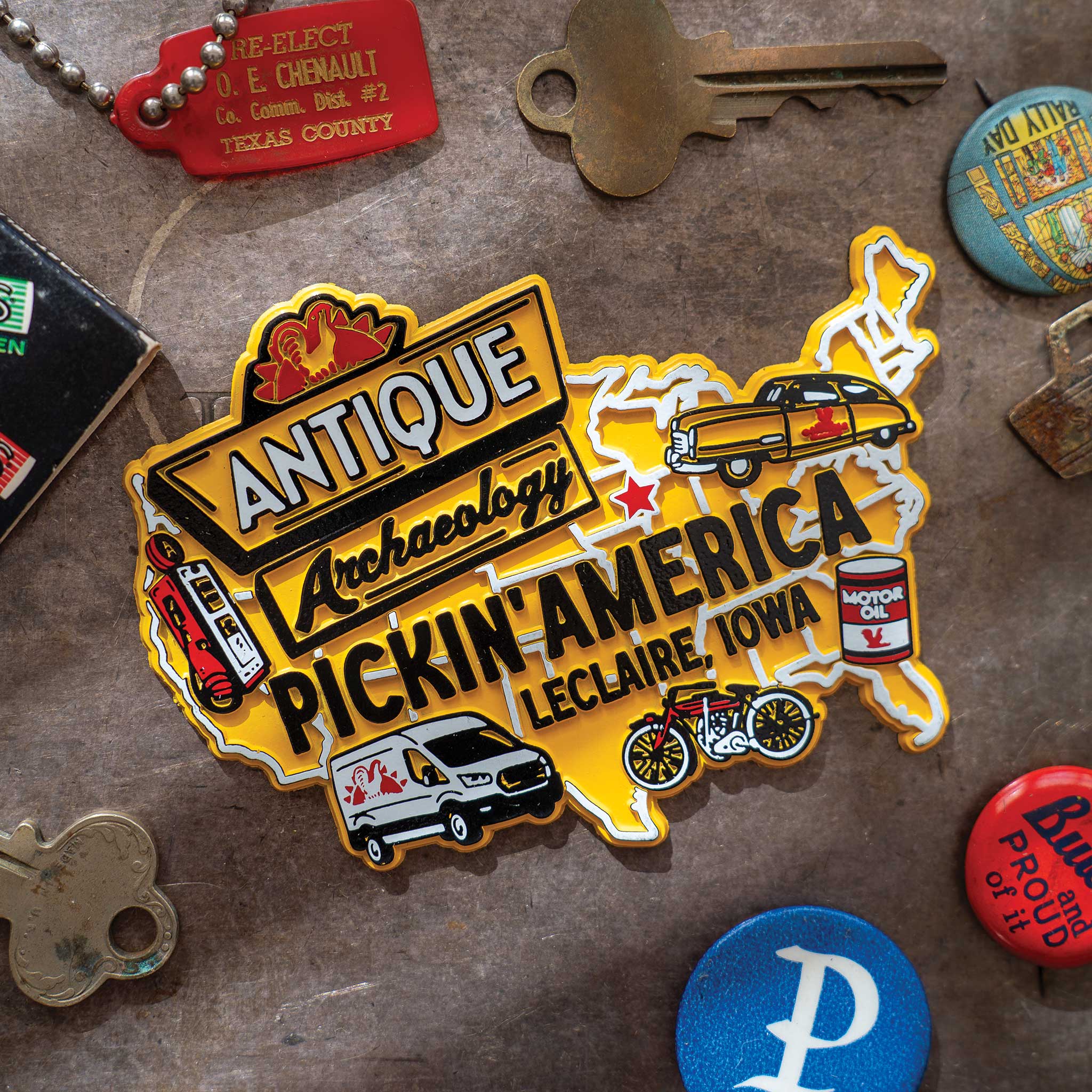 Pickin' America Magnet