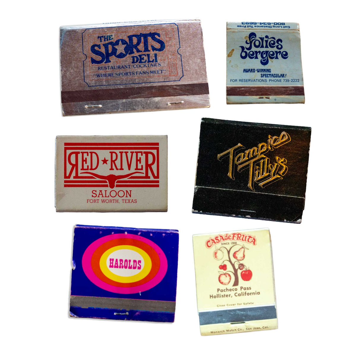 Misc Vintage Matchbook Bundle