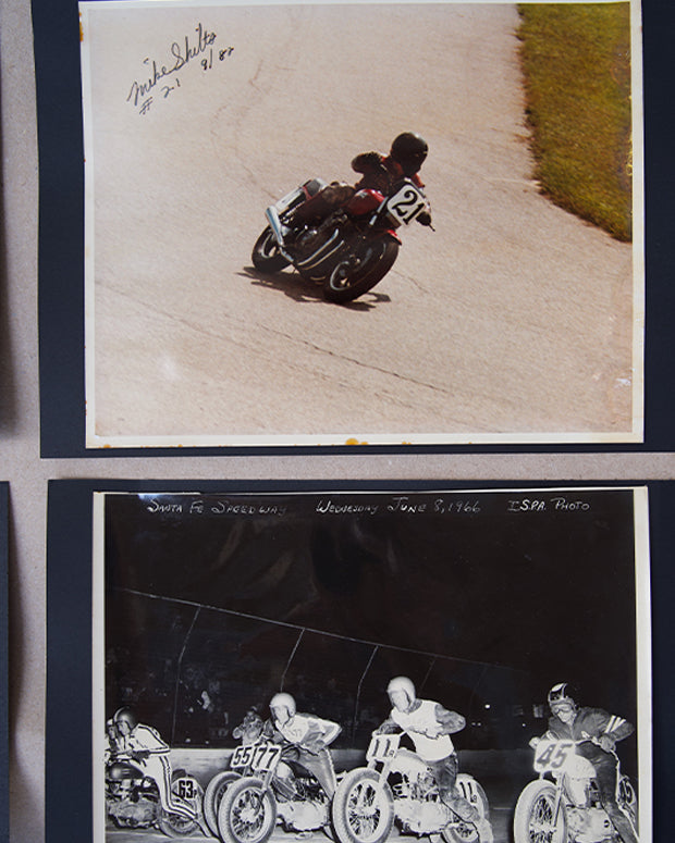 Set Of 8 Moto/Speedway Photos