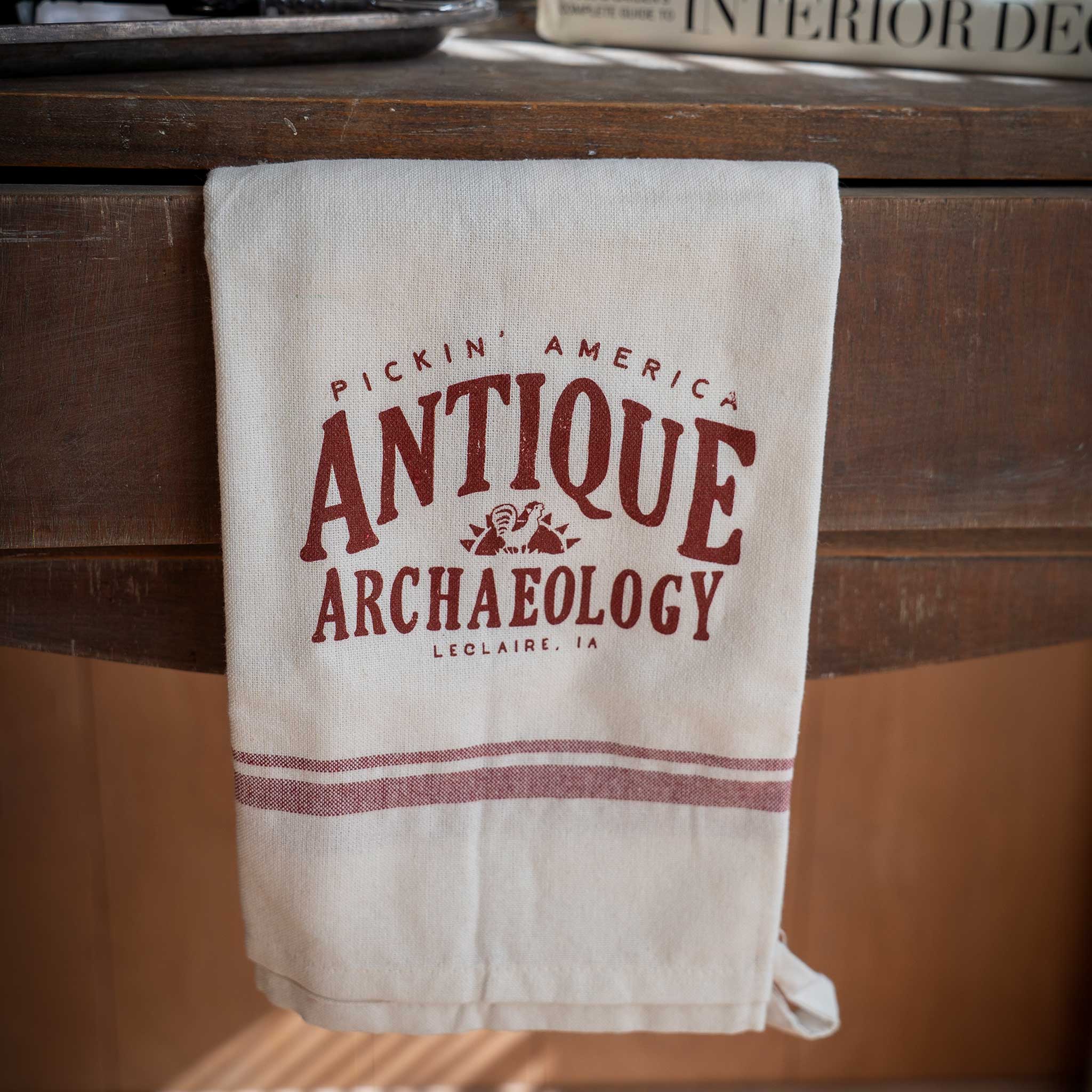 Red Tea Towel
