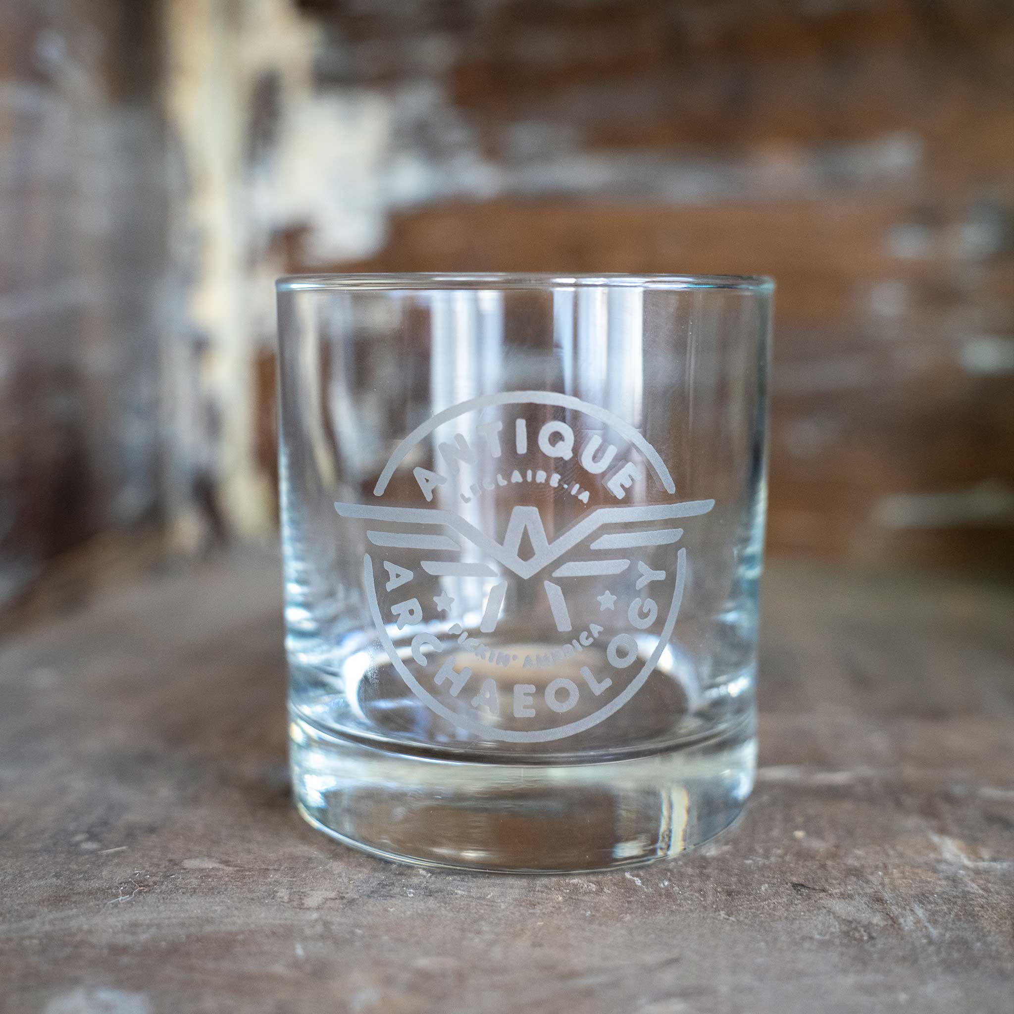 Flying A Rocks Glass