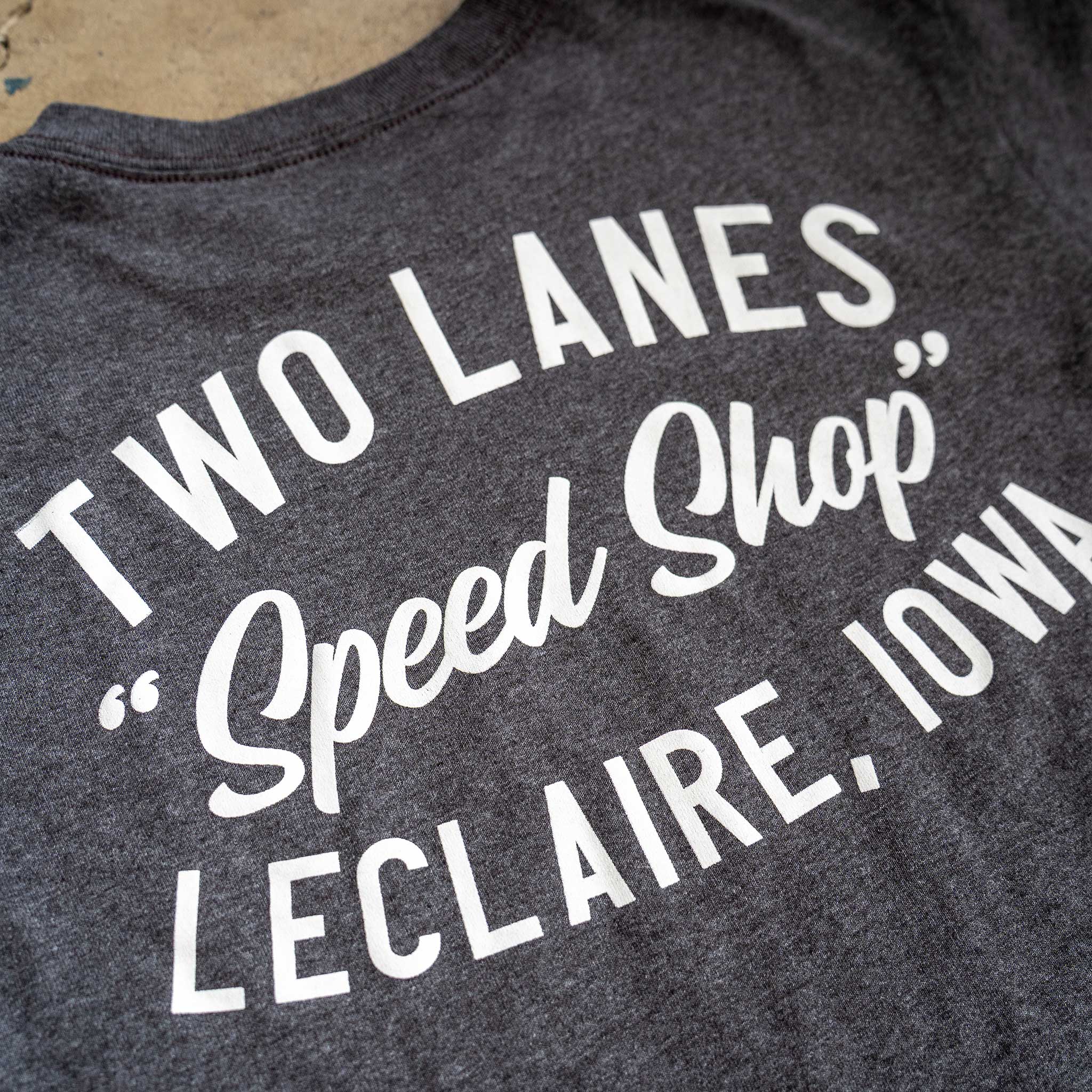 Two Lanes "Speed Shop" Tee