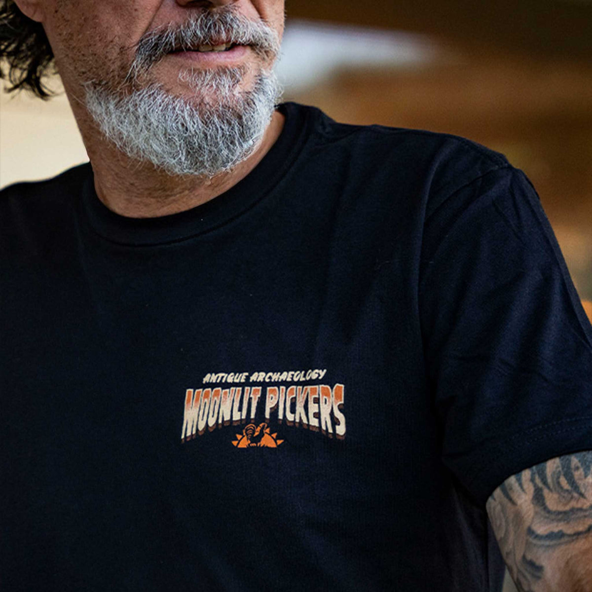 Wolfman Moonlight Pickers Tee