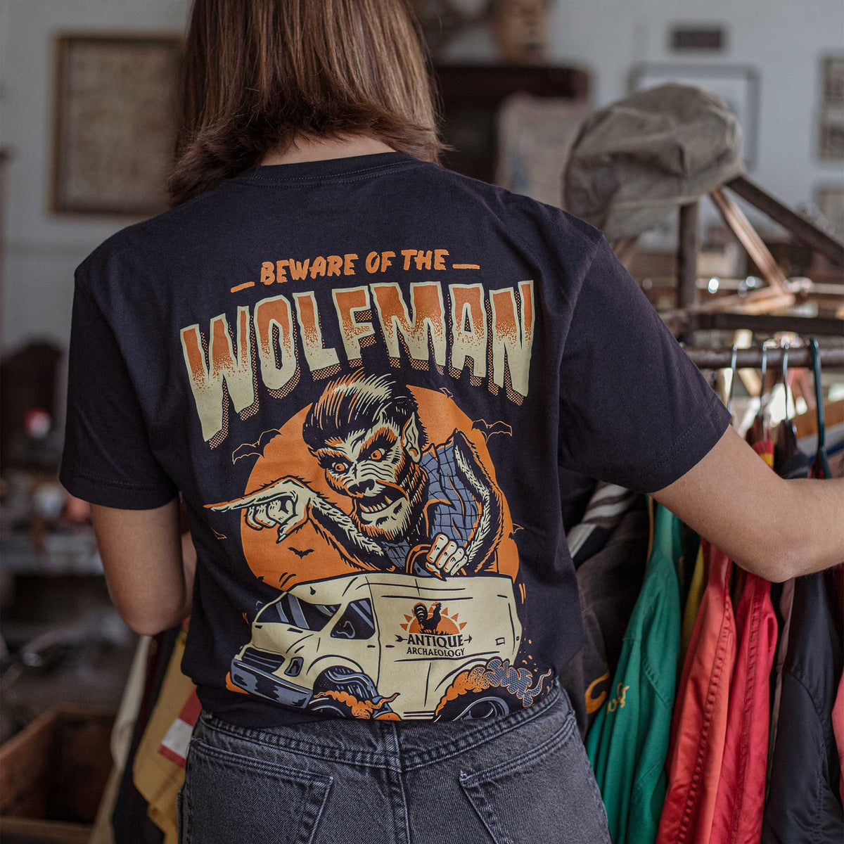 Wolfman Moonlight Pickers Tee