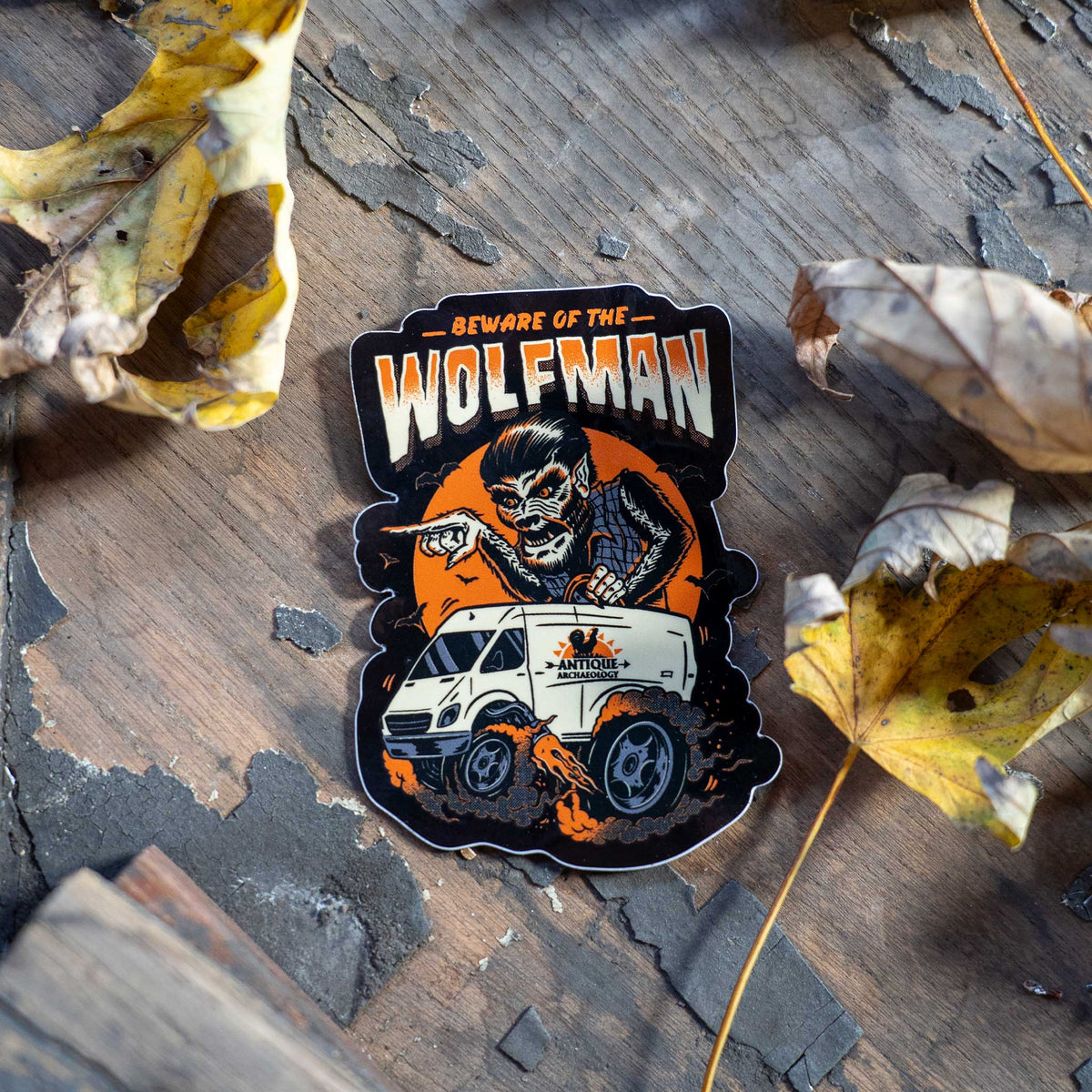 Wolfman Sticker