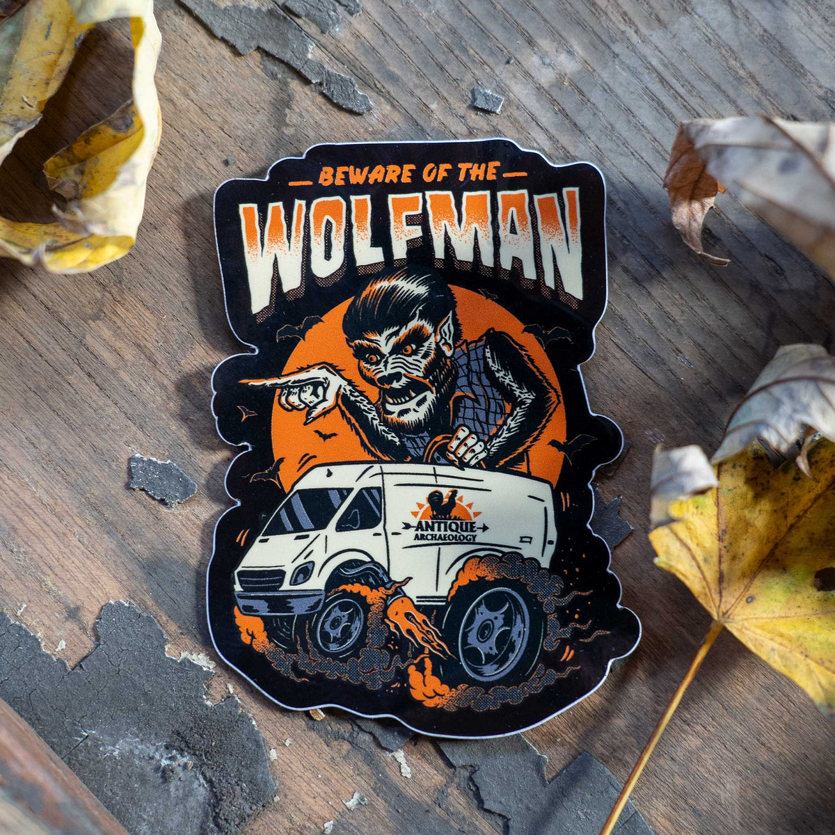 Wolfman Sticker