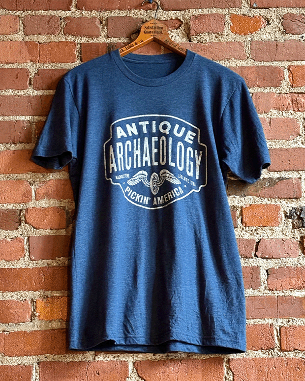 Navy Wing Wheel Tee