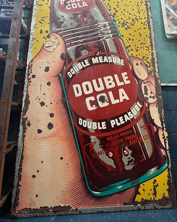 Double Cola Sign